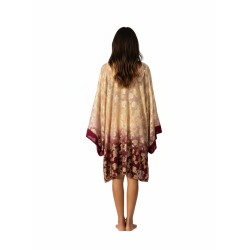 Kimono Court Leny - AY -- Model Back (White BG)